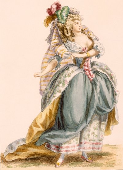 Costume de dame basé sur l